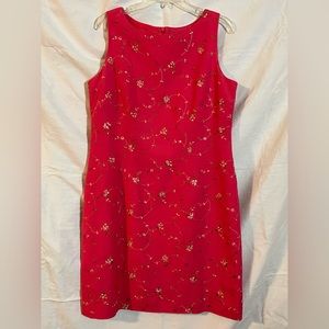 Jessica Howard, Pink Floral Dress, Size 14